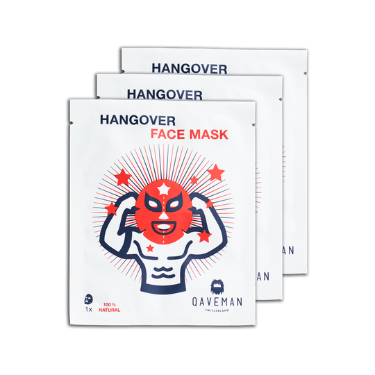 Dinner with friends pack: 3 Hangover Masks - Qaveman