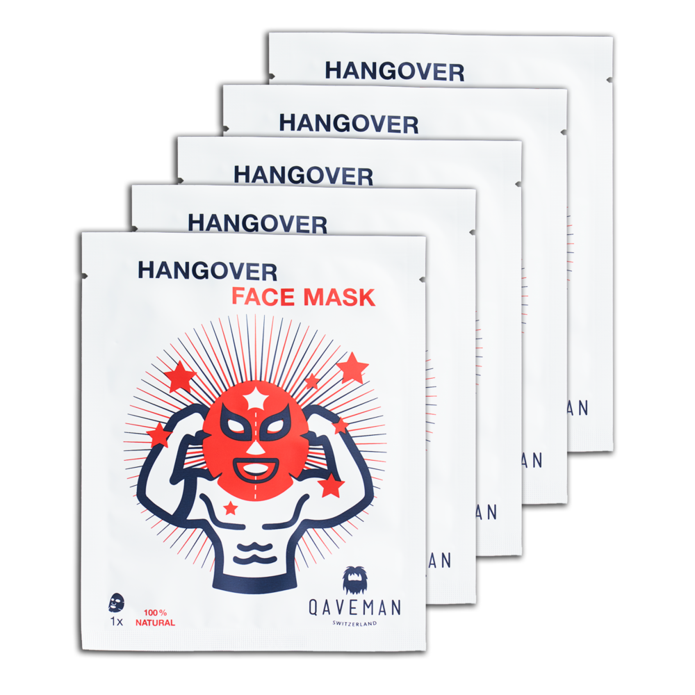 Party king pack: 5 Hangover Masks - Qaveman
