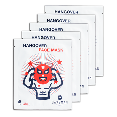 Party king pack: 5 Hangover Masks - Qaveman