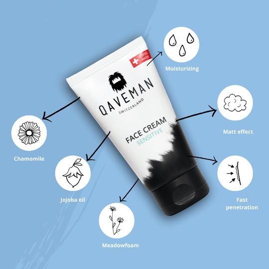 Face Cream Sensitive - Qaveman